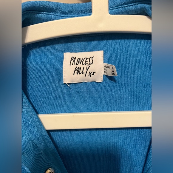 Princess Polly blue dress us 4 - Picture 3 of 3